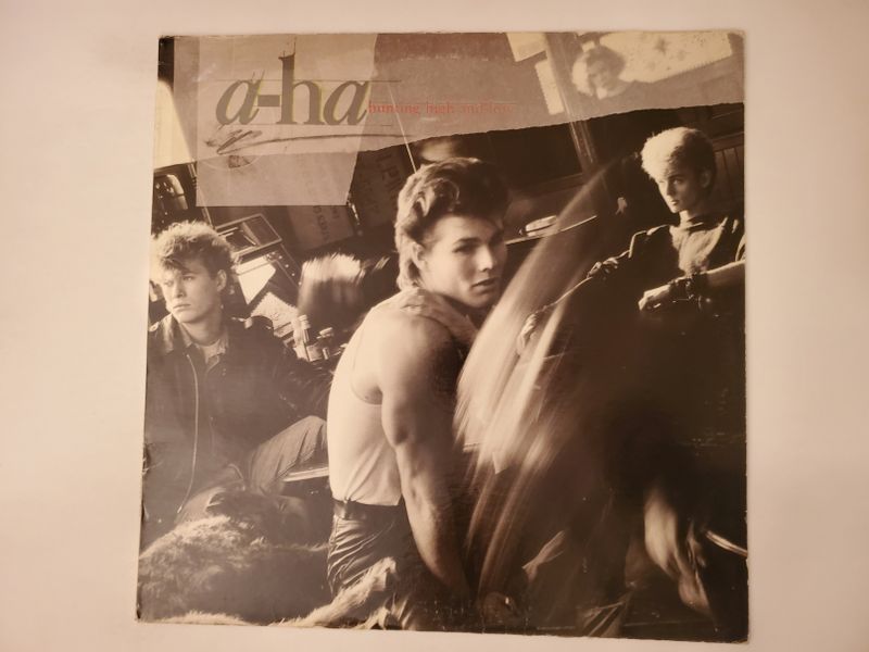 a-ha Hunting High and Low vinyl record